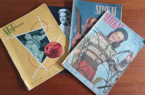 Vintage strikkedesigns og copyright